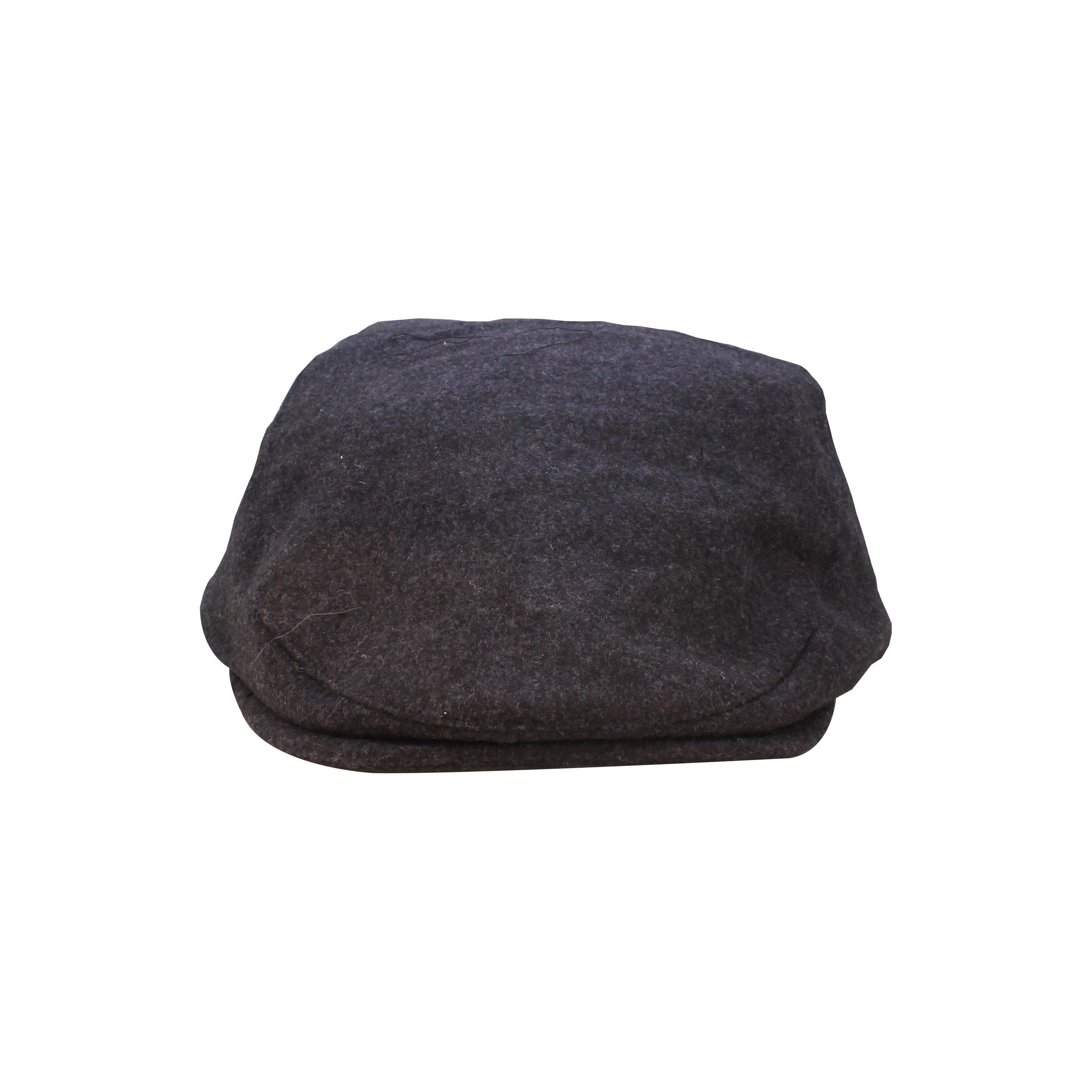 Koyu Gri Erkek Kasket Şapka