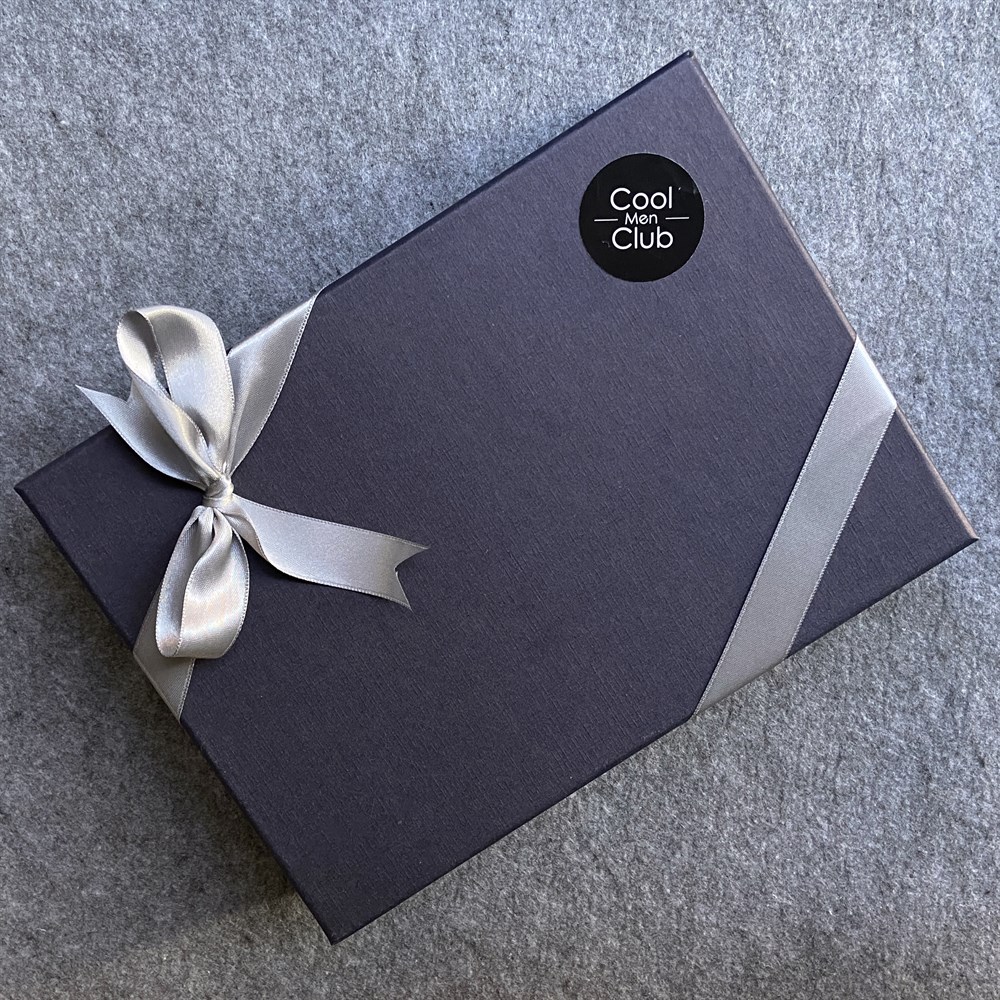 Kravat Cep Mendili Broş Hediye Seti