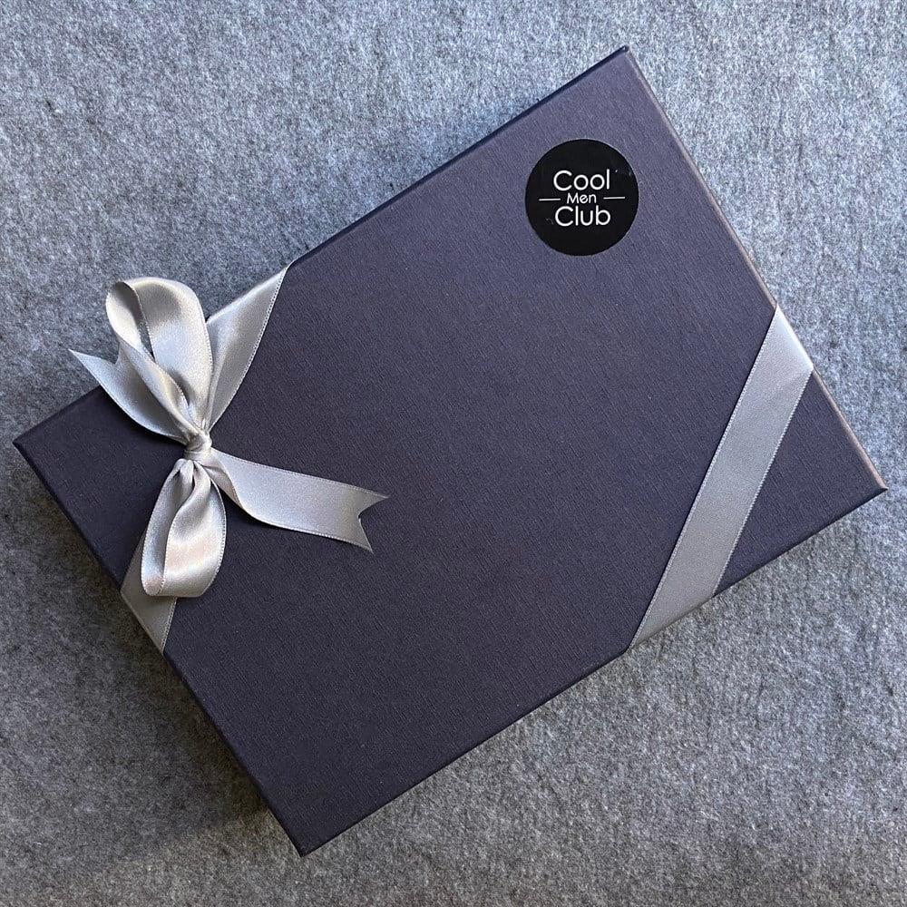 Kravat Cep Mendili Klasik Kol Düğmesi Hediye Seti