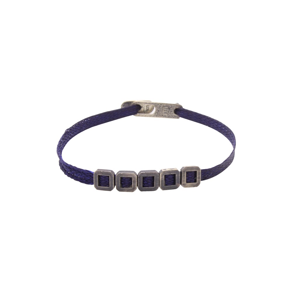 Silver Cool SeriesCMC9846Lacivert Gümüş Bileklik