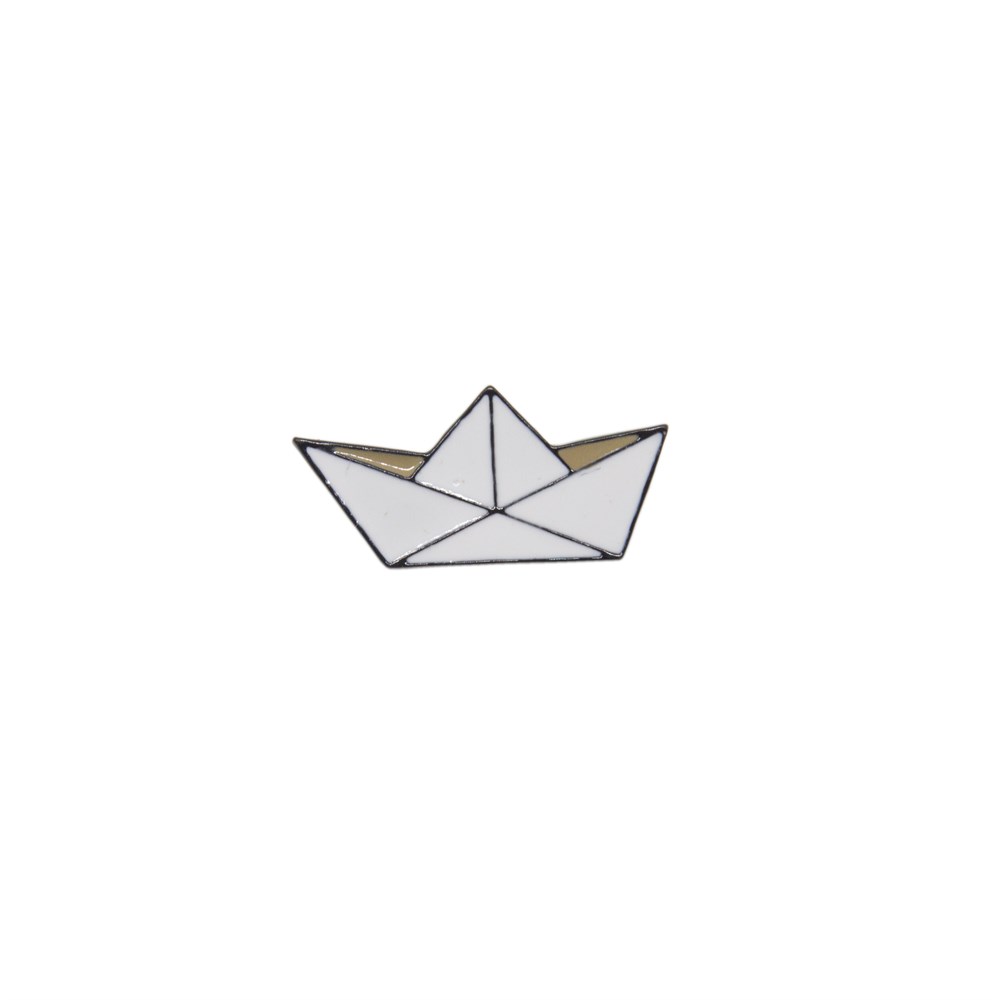 CMC6420Origami Gemi Pin Broş 
