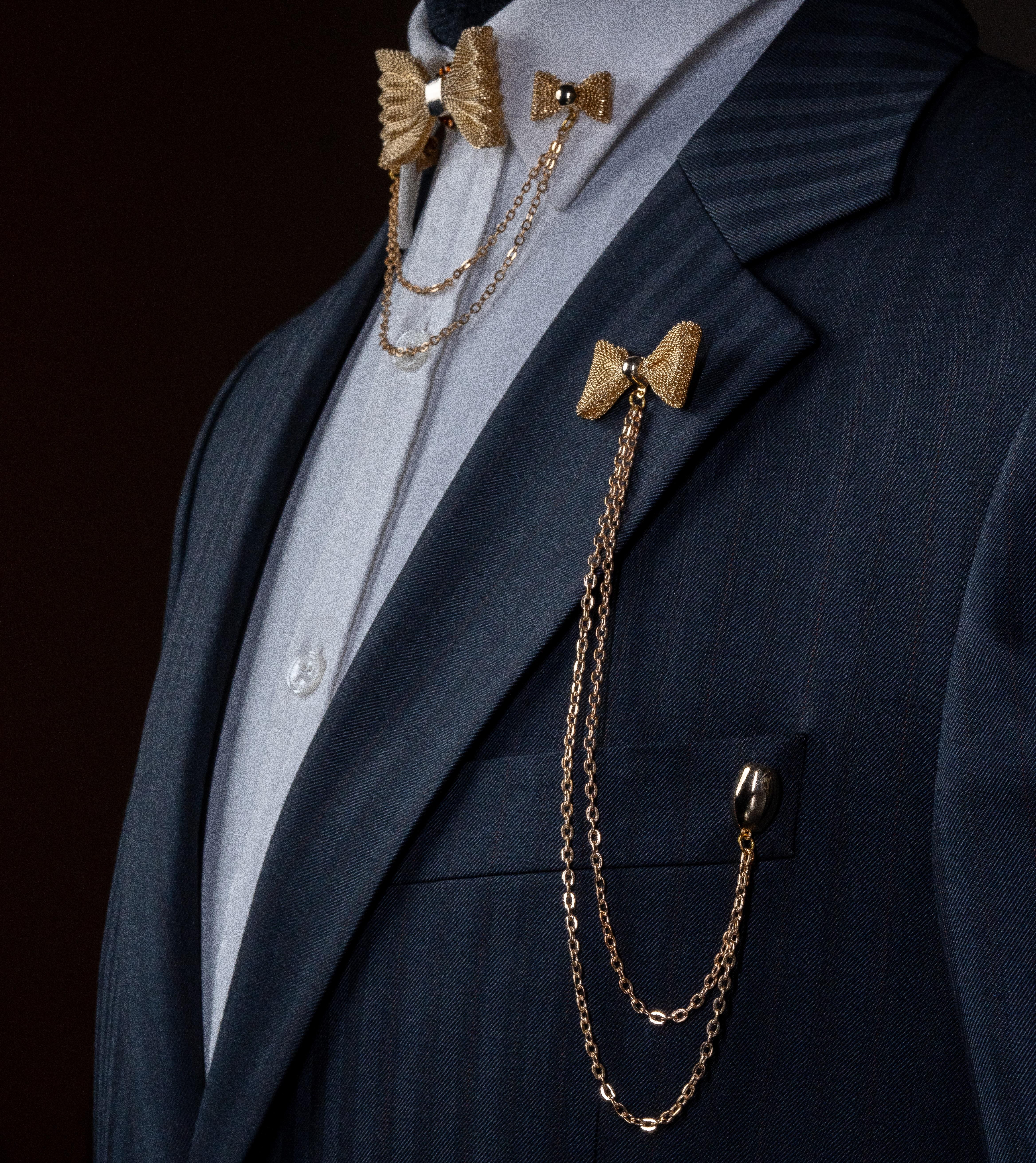 Papyon Figürlü Ceket & Gömlek Aksesuar Seti