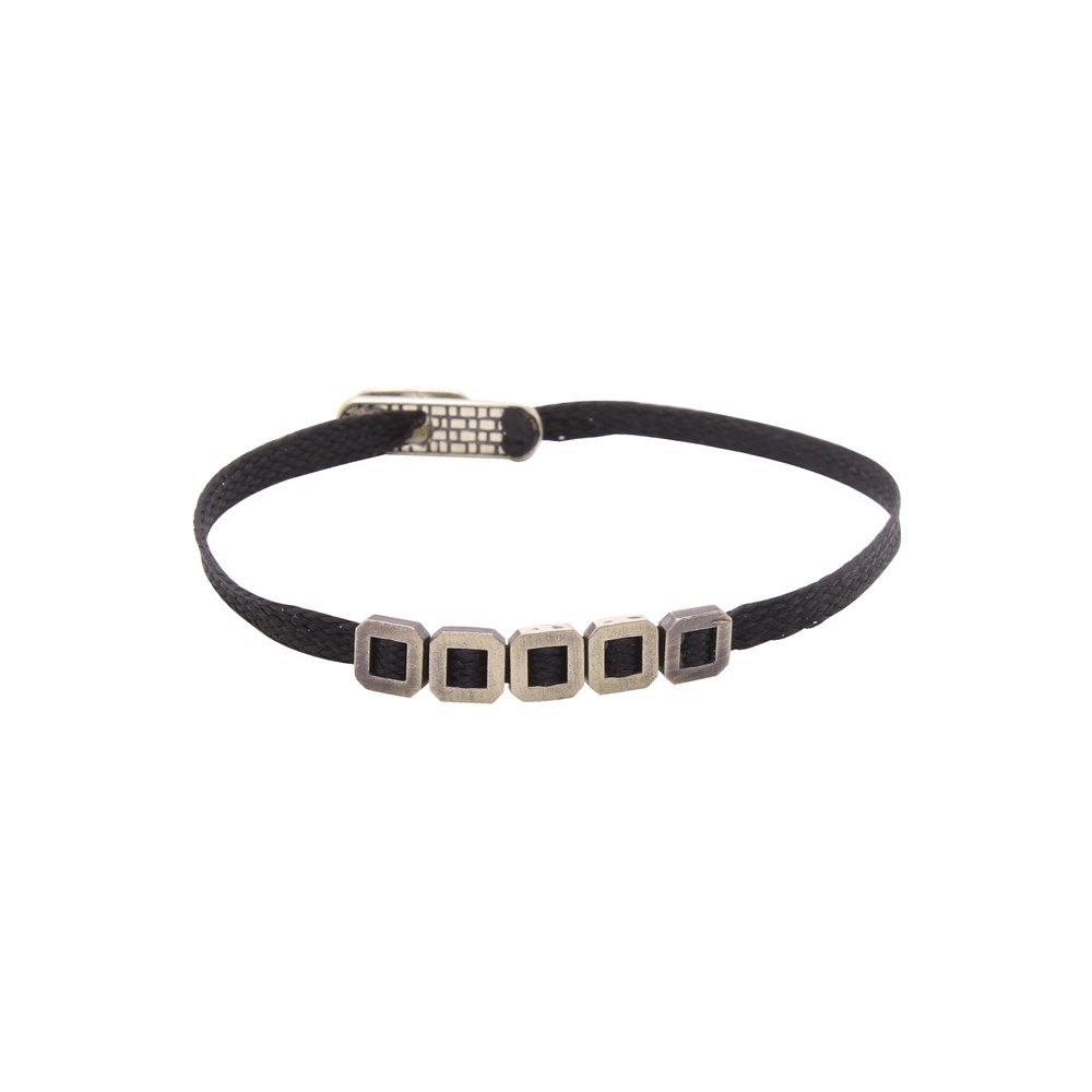 Silver Cool SeriesCMC9844Siyah Gümüş Bileklik