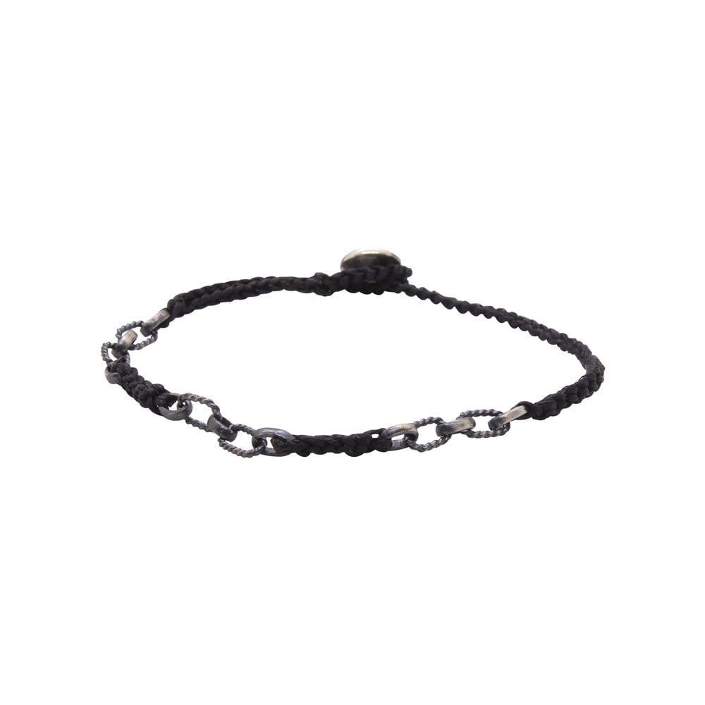 Silver Cool SeriesCMC9839Siyah Gümüş Bileklik
