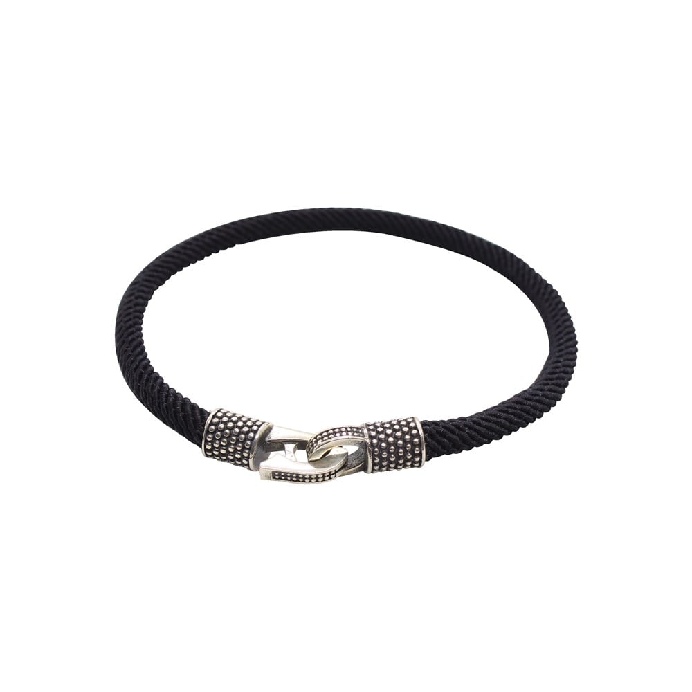 Silver Cool SeriesCMC9815Siyah Gümüş Bileklik