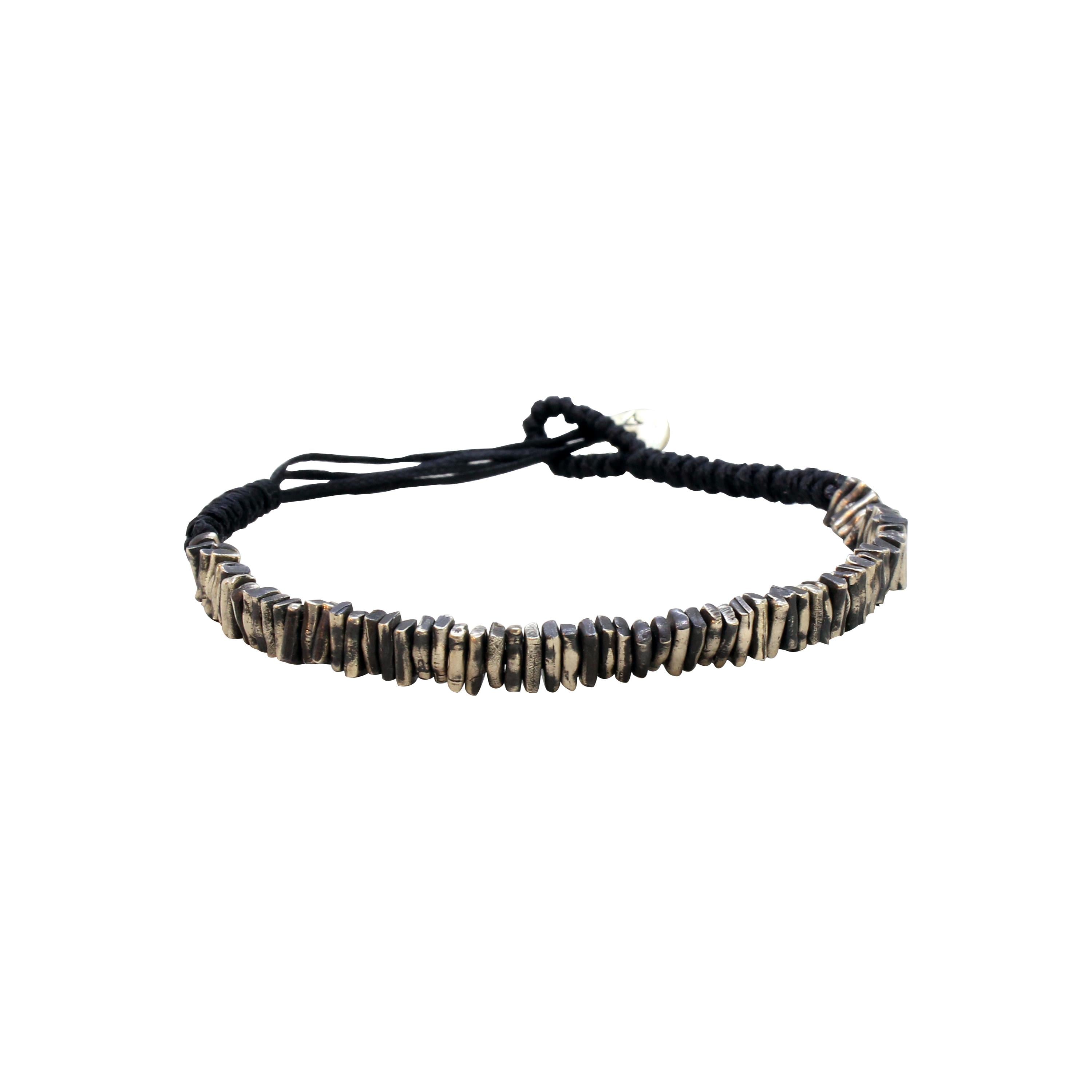 Siyah Gümüş Bileklik