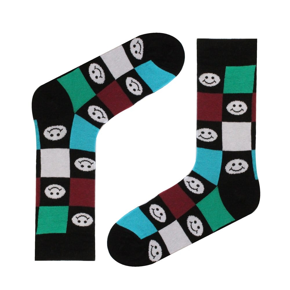 ÇorapCMC9367Smile Desenli Çorap