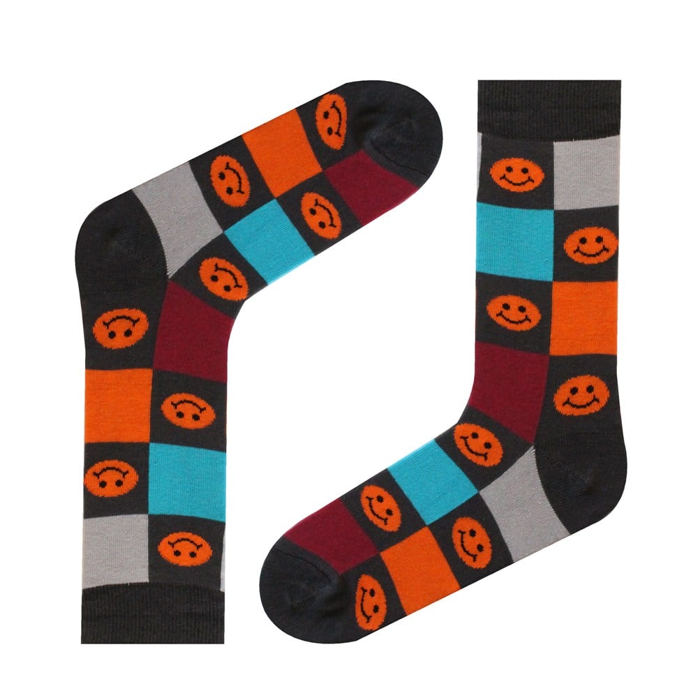 ÇorapCMC9370Smile Desenli Çorap