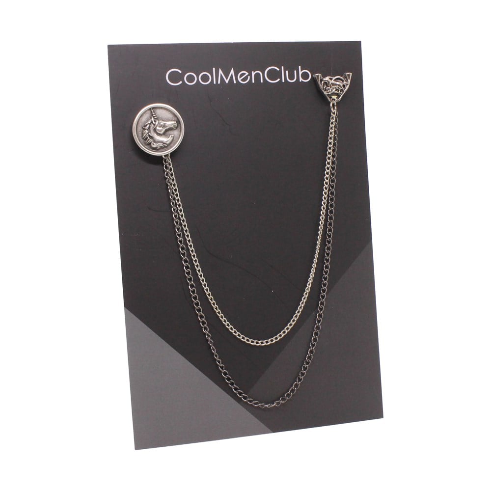 Unicorn Figürlü Ceket Yaka İğnesi