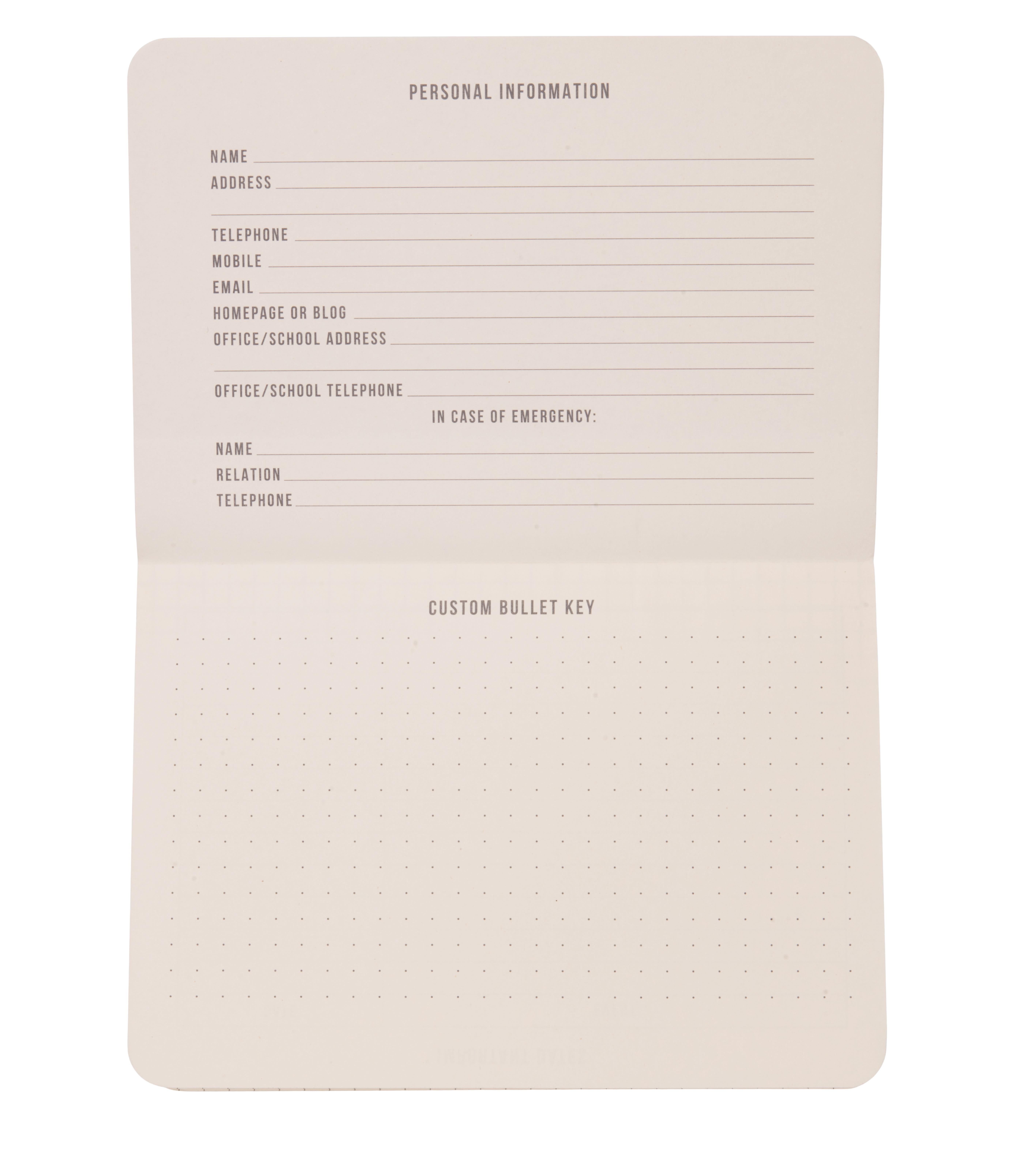 STANDARD ISSUE CEP DEFTERİ MOR