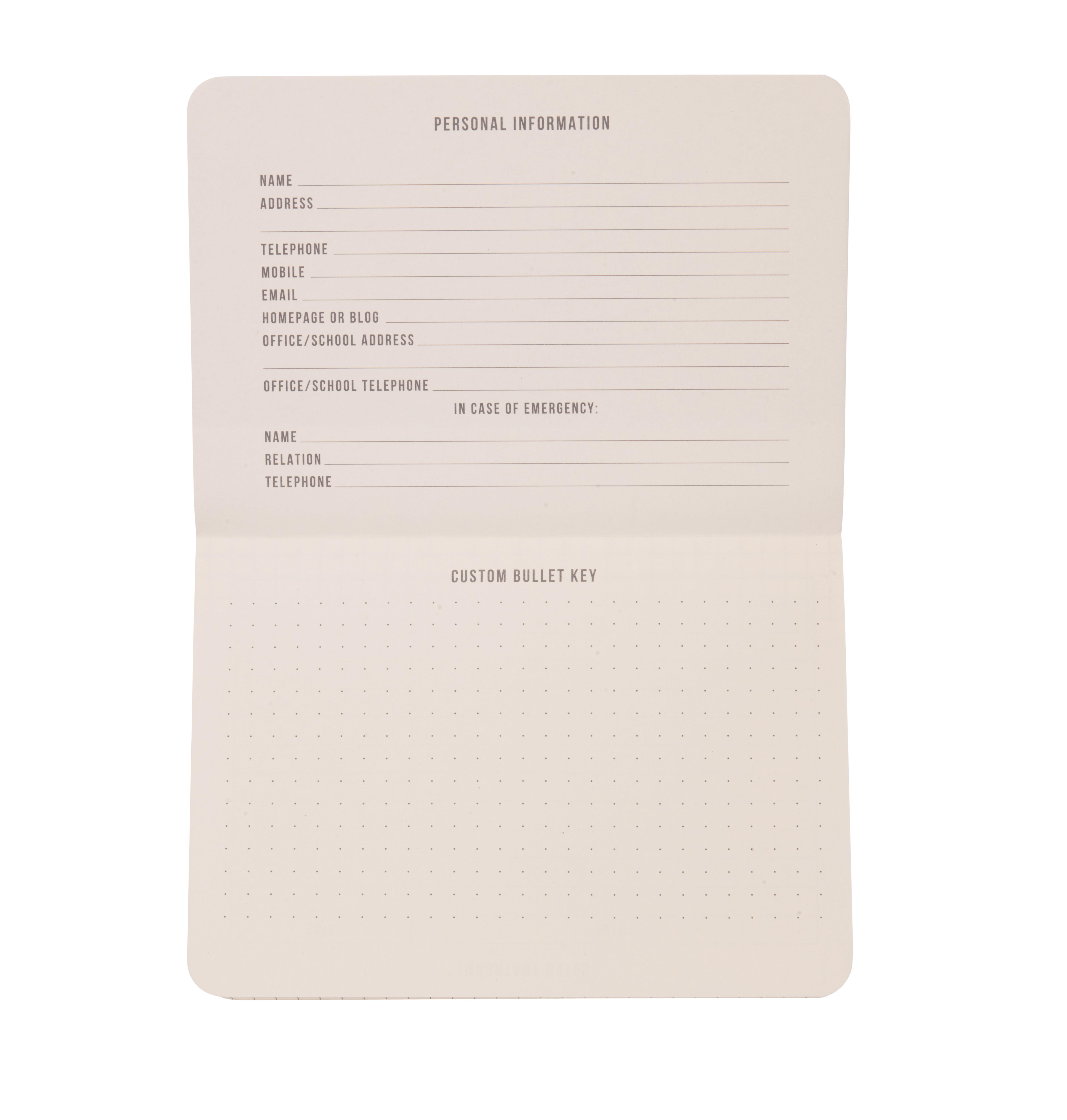 STANDARD ISSUE CEP DEFTERİ KIRMIZI