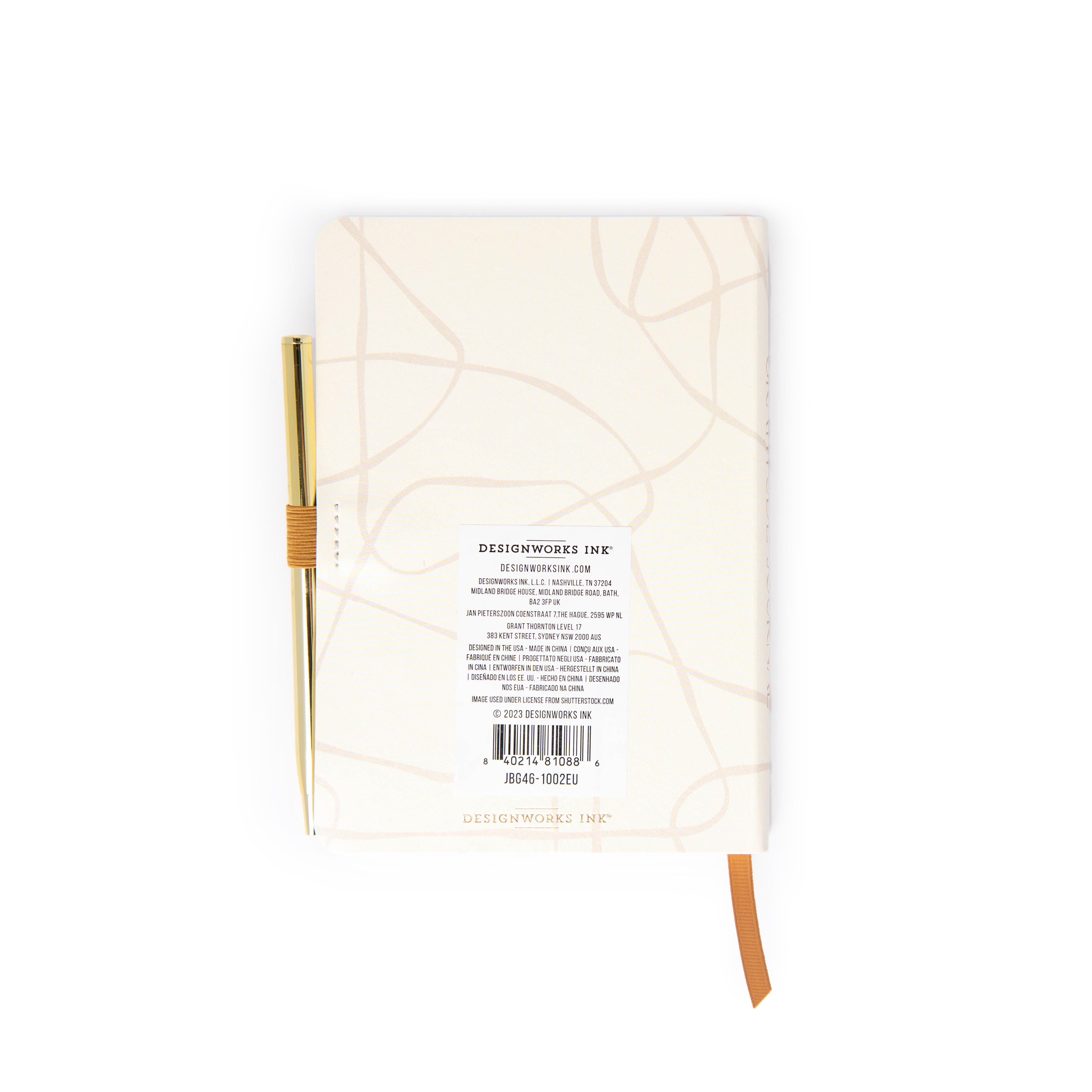 TÜKENMEZ KALEMLİ NOT DEFTERİ - FIND WHAT BRINGS YOU JOY