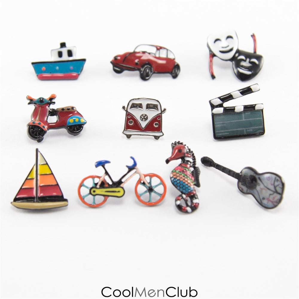 Film Klaketi Pin Broş 