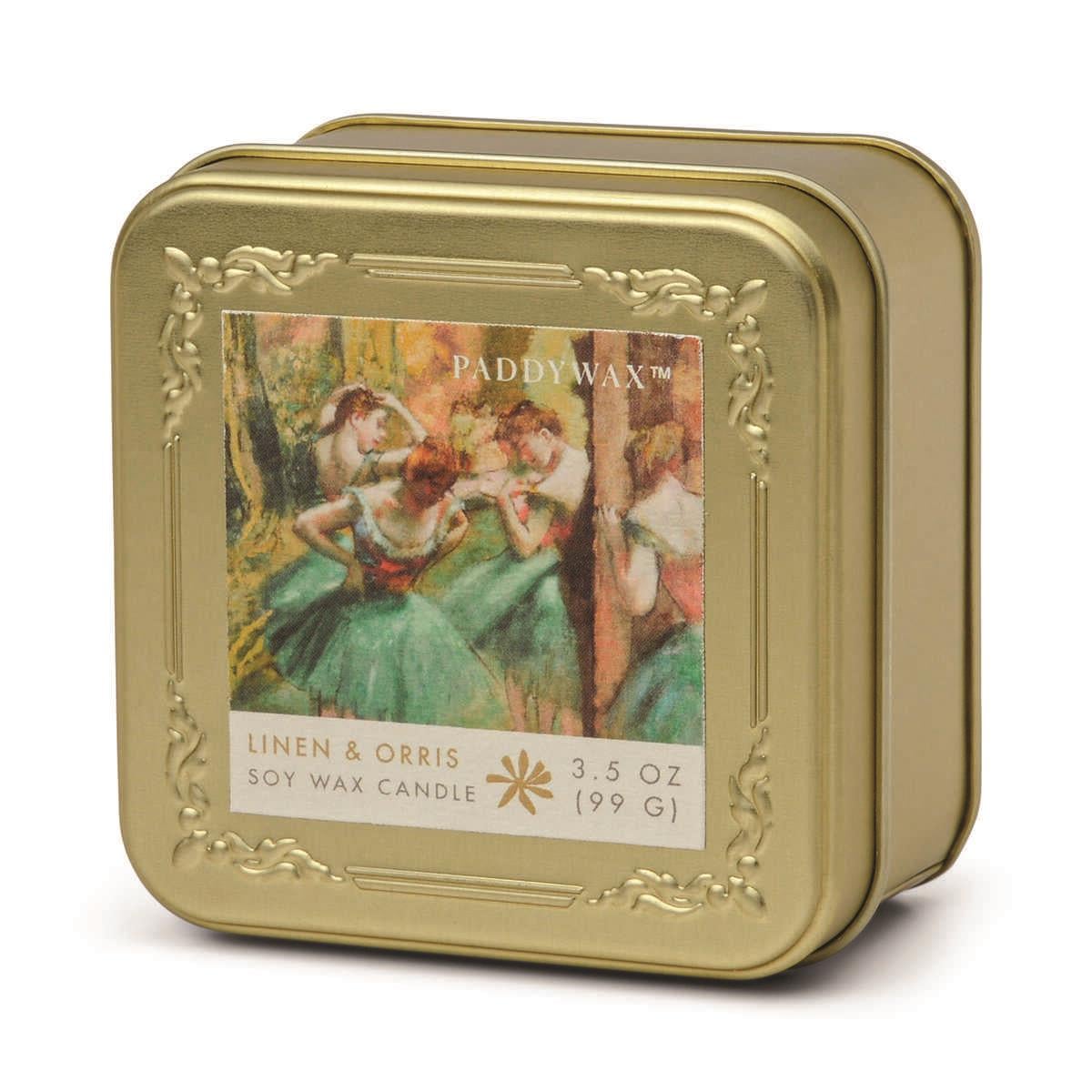 Ofis & YaşamIMP0301EUIMPRESSIONIST 'DANCERS, PINK & GREEN' METAL TENEKE MUM 99 gr.
