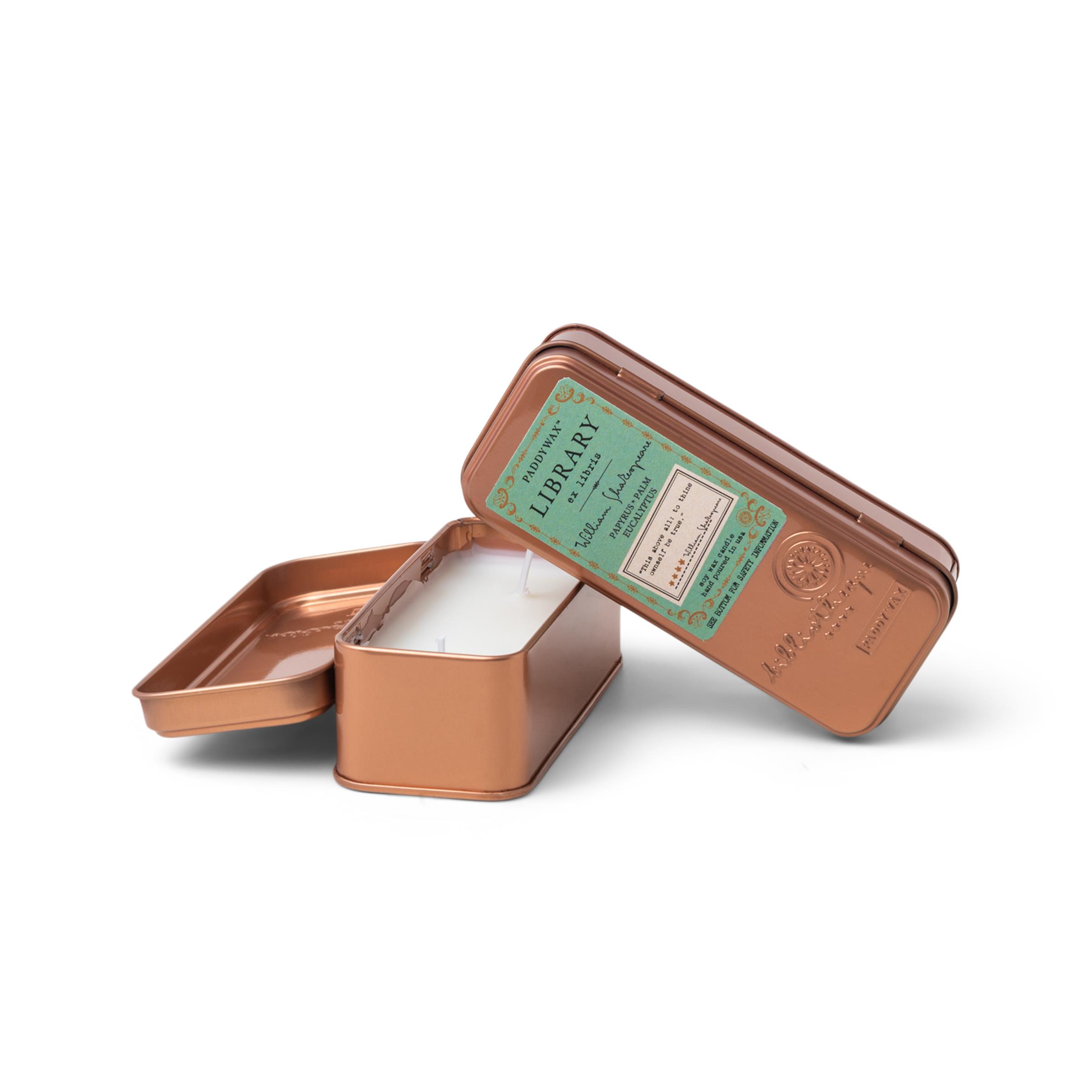 Ofis & YaşamTRL13EUMETAL KUTU MUM - WILLIAM SHAKESPEARE (2 FİTİL) 56 gr