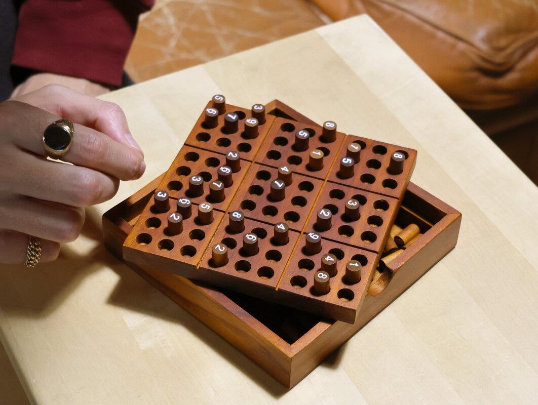 Iron & Glory Ahşap Sudoku