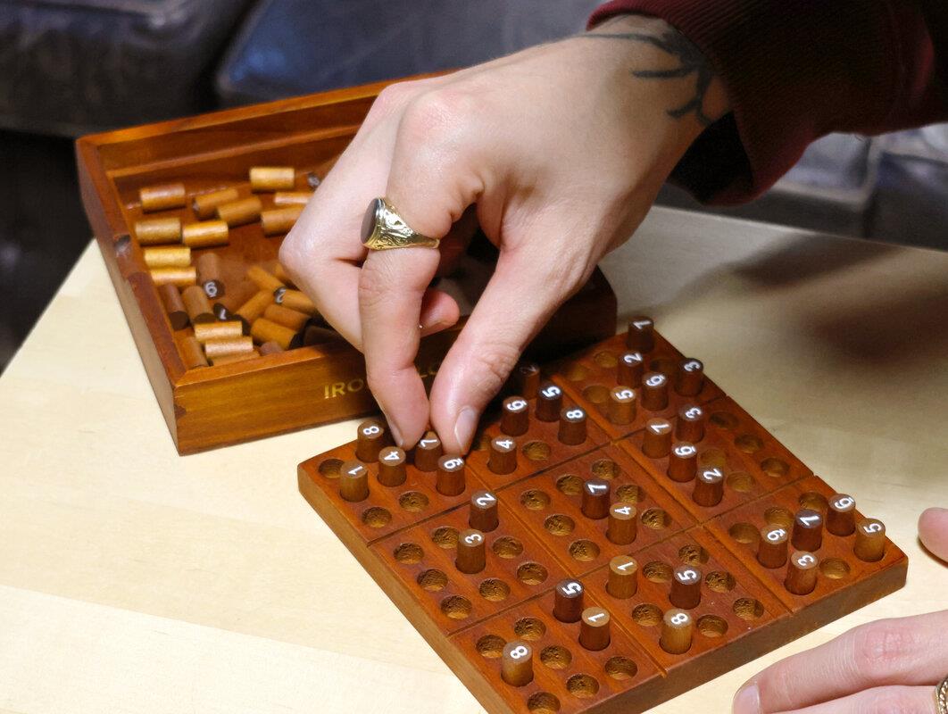 Iron & Glory Ahşap Sudoku