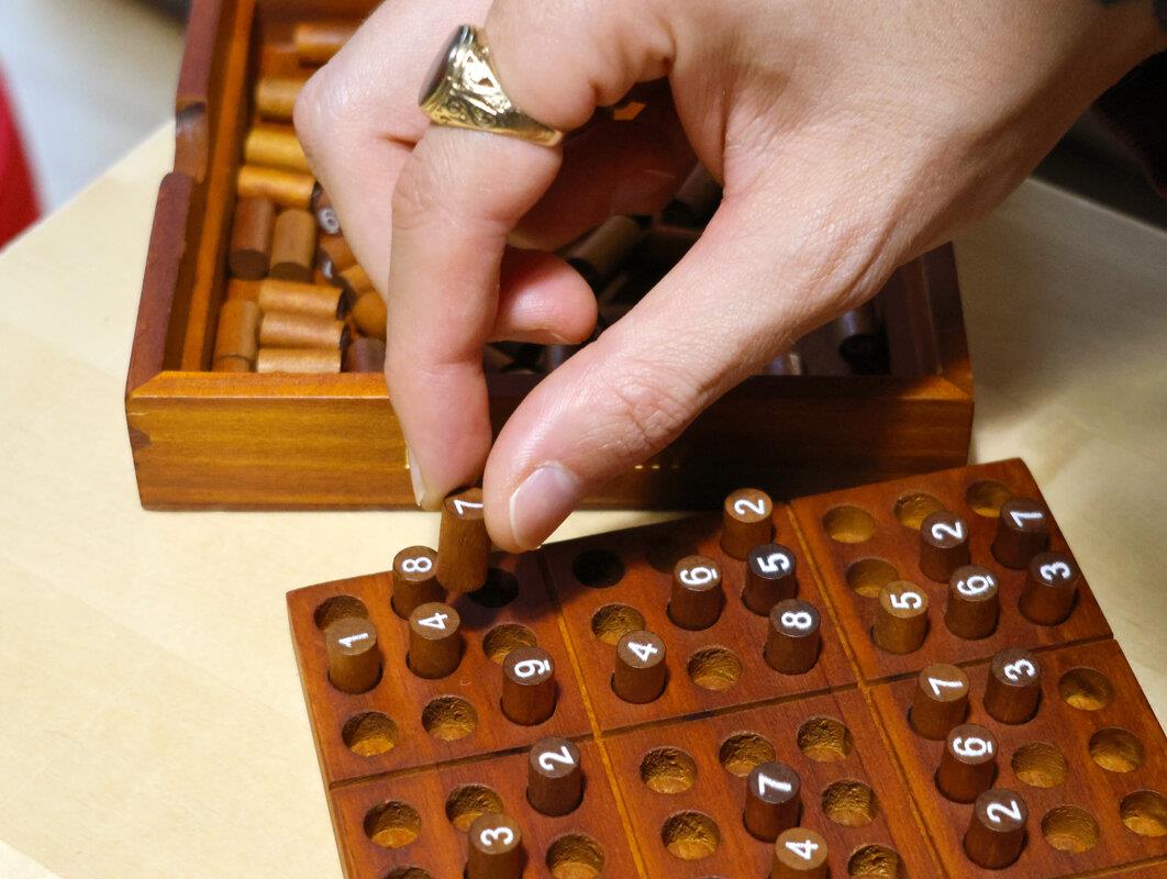 Iron & Glory Ahşap Sudoku