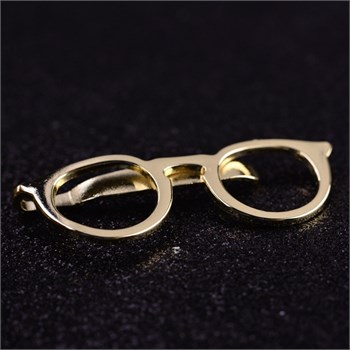 Gözlük Şekilli Broş