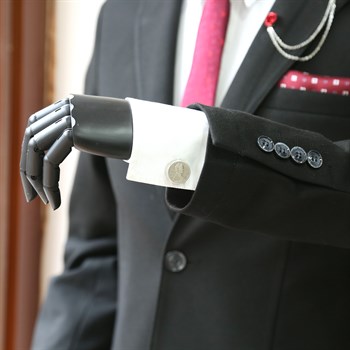 Eski Para Geçmeli Kol Düğmesi 