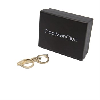 Gözlük Şekilli Broş