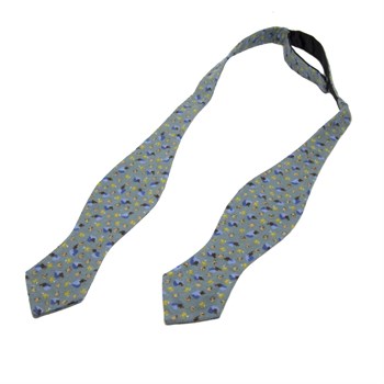 Karışık Desenli Açık Papyon