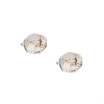 Saat Mekanizmalı Kol Düğmesi 