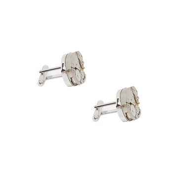 Saat Mekanizmalı Kol Düğmesi 