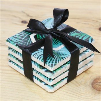 Taş Bardak Altlığı Seti