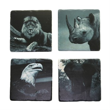 Taş Bardak Altlığı Seti