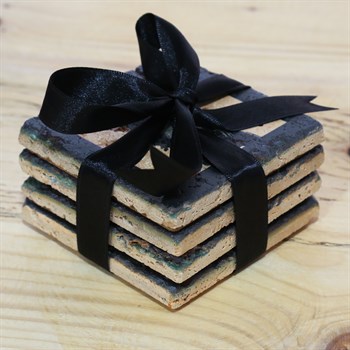 Taş Bardak Altlığı Seti