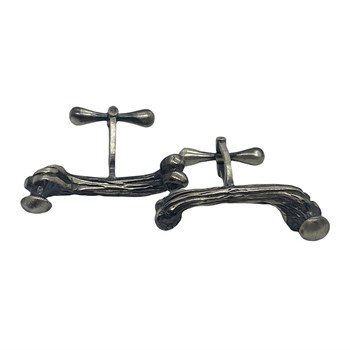 Gümüş Kol Düğmesi - Katip