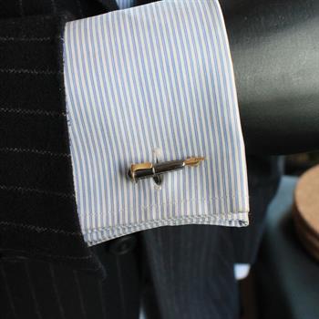 Gümüş Kol Düğmesi - Poenaru