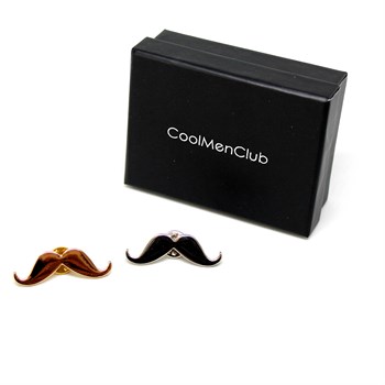 Bıyık Figürlü Broş