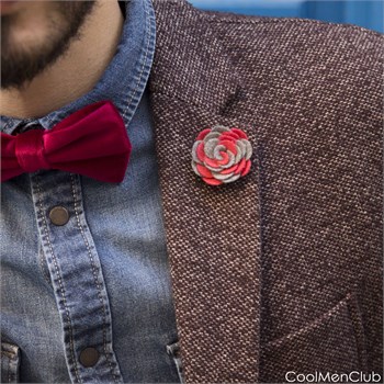 Çiçek Şekilli Broş