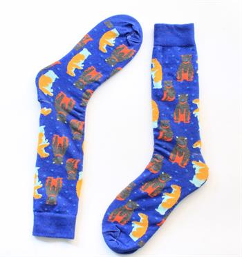 4lü Ayı Desenli Çorap Hediye Seti