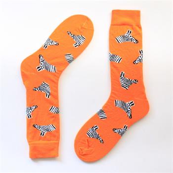 4lü Zebra Desenli Çorap Hediye Seti