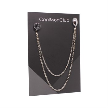 5 Taşlı Ceket Yaka İğnesi