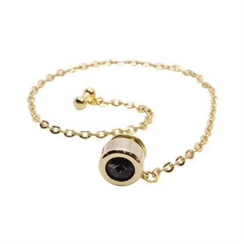 5 Taşlı Ceket Yaka Zinciri