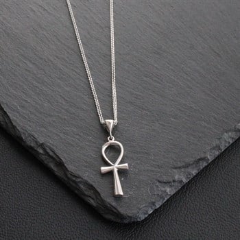 Ankh Gümüş Kolye 