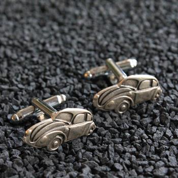 Araba Figürlü Klasik Kol Düğmesi