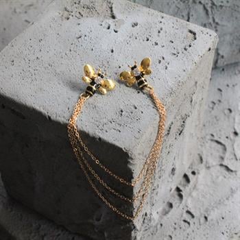 Arı Figürlü Gömlek Yaka İğnesi