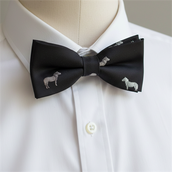 At Desenli Siyah Papyon