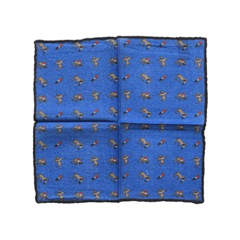 At Desenli Yün Cep Mendili 