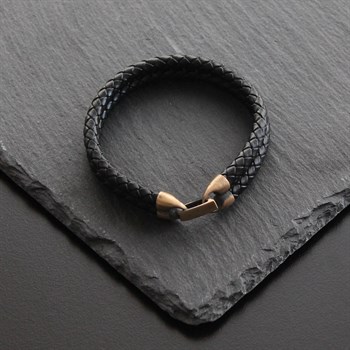 Bakır Deri Bileklik 