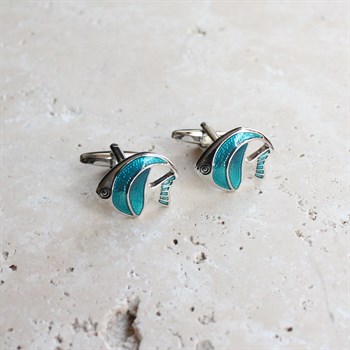 Balık Figürlü Kol Düğmesi 