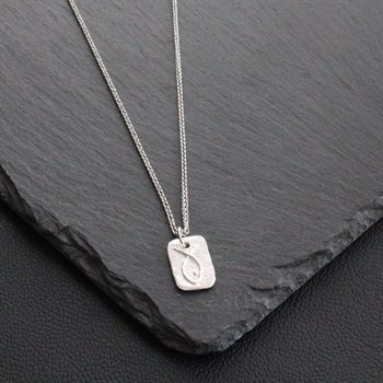 Balık Gümüş Kolye 