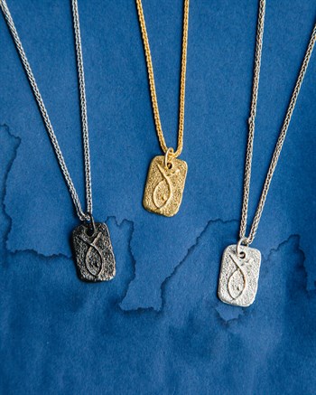 Balık Gümüş Kolye 