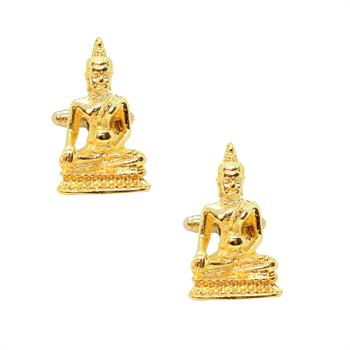 Buda Figürlü Klasik Kol Düğmesi