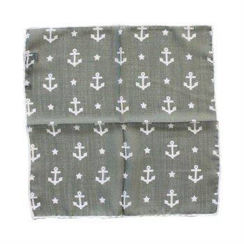 Cep MendiliCMC9656Çapa Desenli Mikrofiber Cep Mendili 